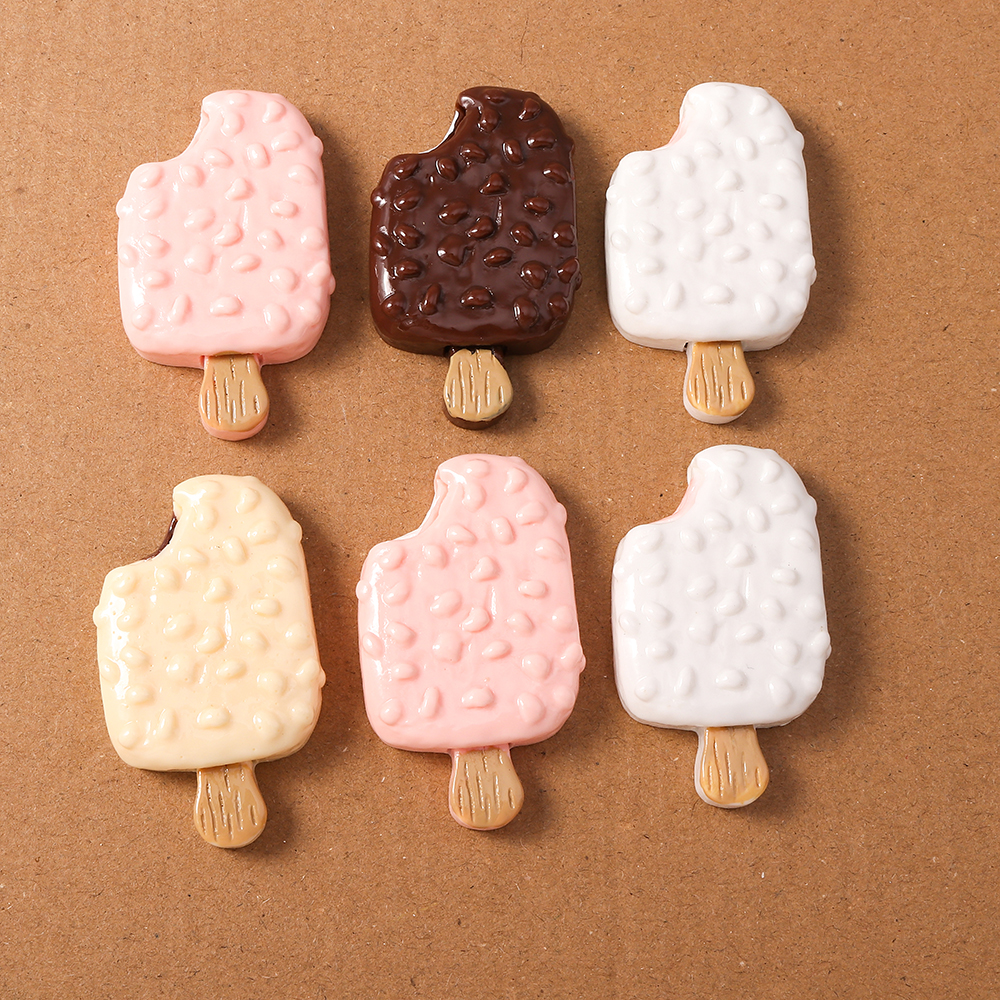 4pcs Simulation Food Ice Cream - Craft Embellishments avis et prix