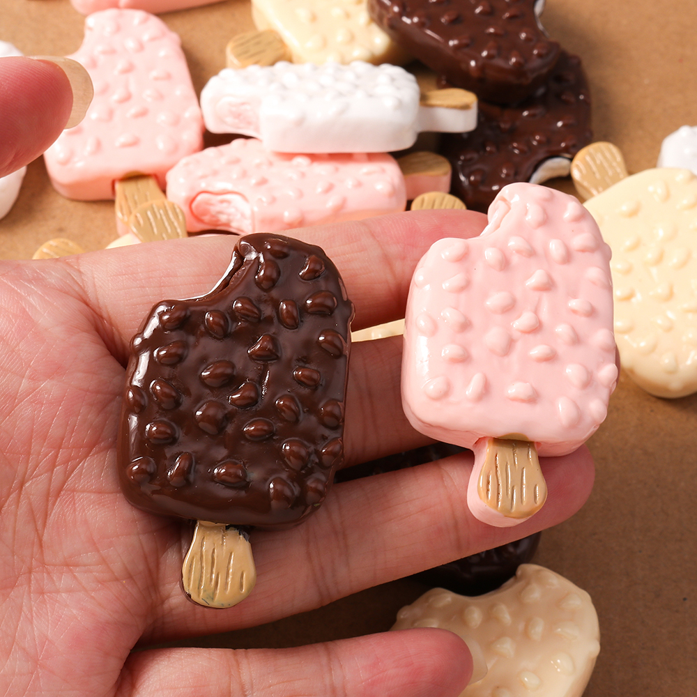 4pcs Simulation Food Ice Cream - Craft Embellishments avis et prix