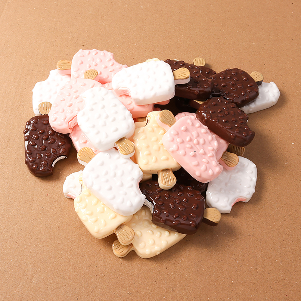 4pcs Simulation Food Ice Cream - Craft Embellishments avis et prix