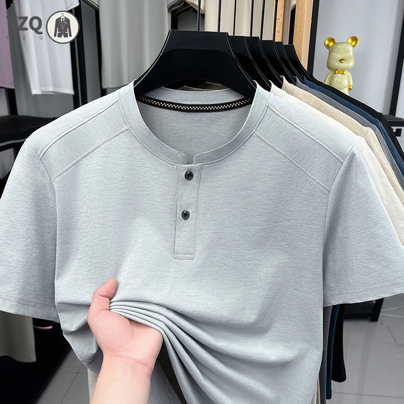 2026 Fashion Men's Henley Neck - Embellish Knit avis et prix