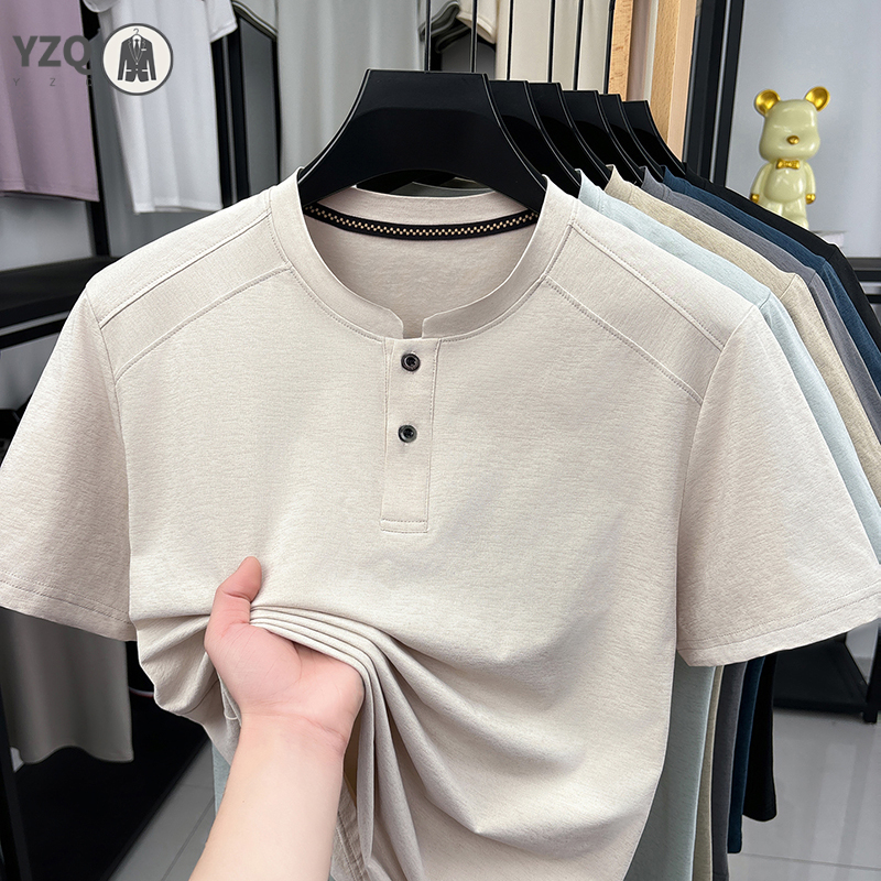 2026 Fashion Men's Henley Neck - Embellish Knit avis et prix