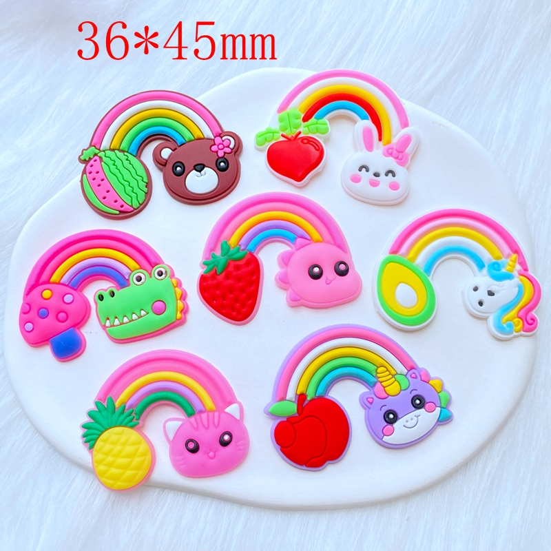 10Pcs New Cute Fruit Animal Ra - Embellishment Glue Craft avis et prix