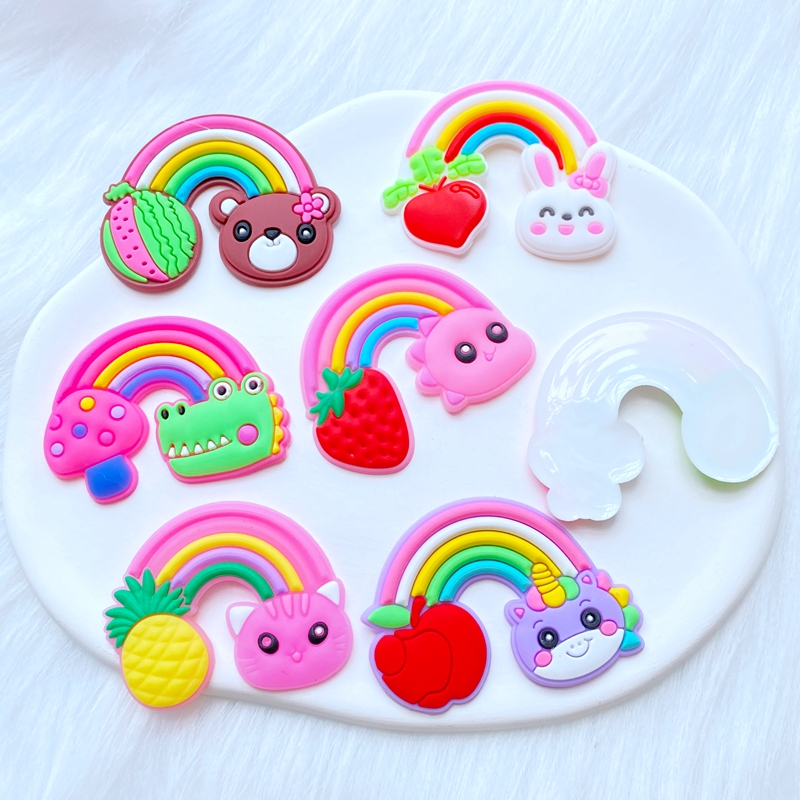 10Pcs New Cute Fruit Animal Ra - Embellishment Glue Craft avis et prix