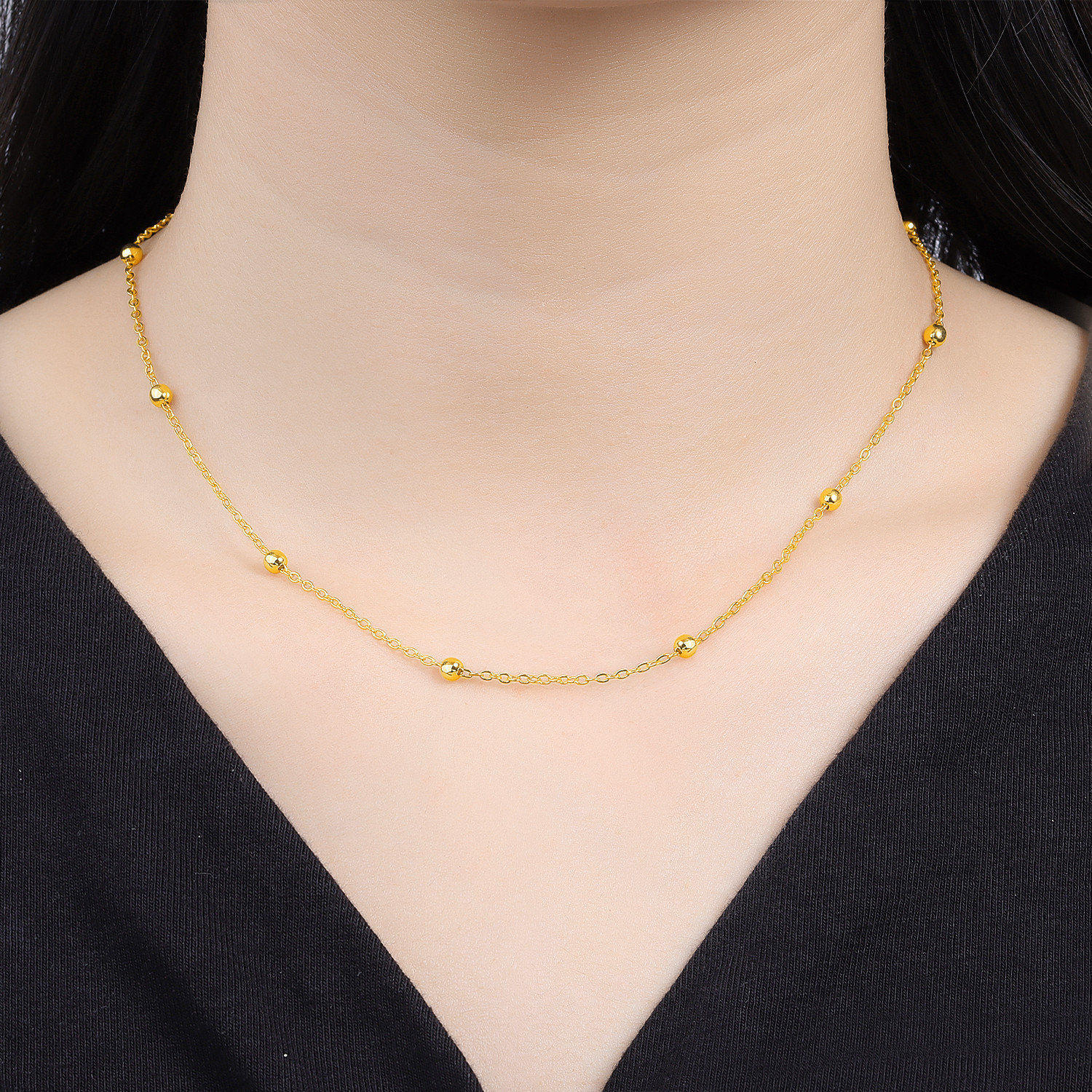 Orstarry S925 Sterling Silver  - Pearl Trim Chain avis et prix