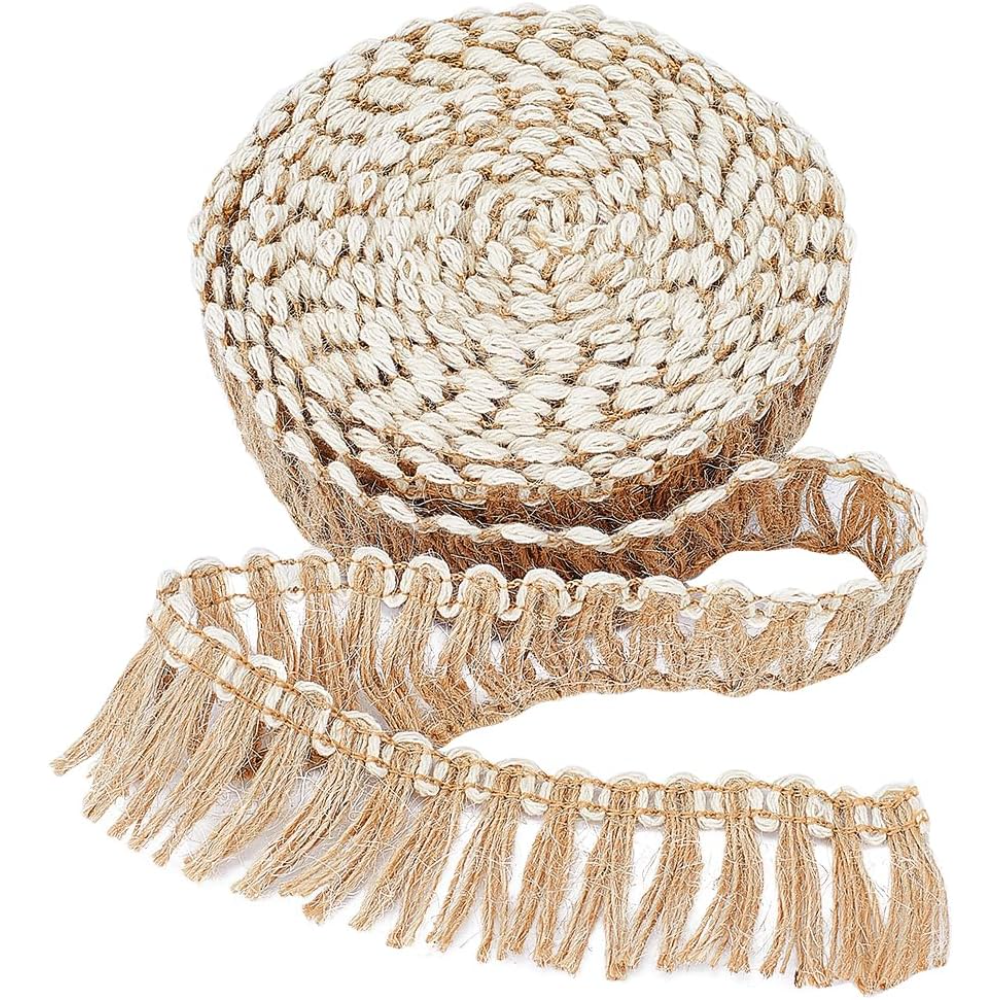 5 Meters Burlap Fringe Tassel  - Tassel Fringe Trim avis et prix