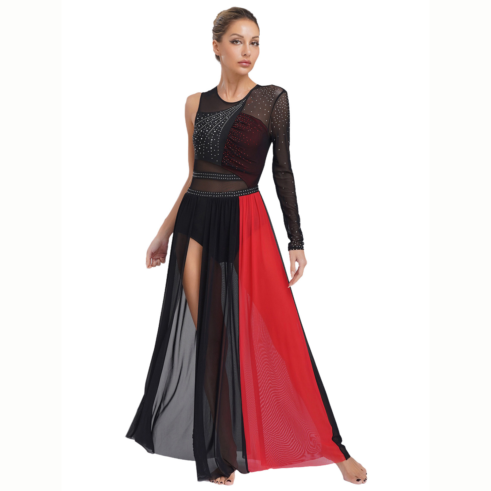Women Lyrical Dance Costume Rh - Rhinestone Banding Trim avis et prix