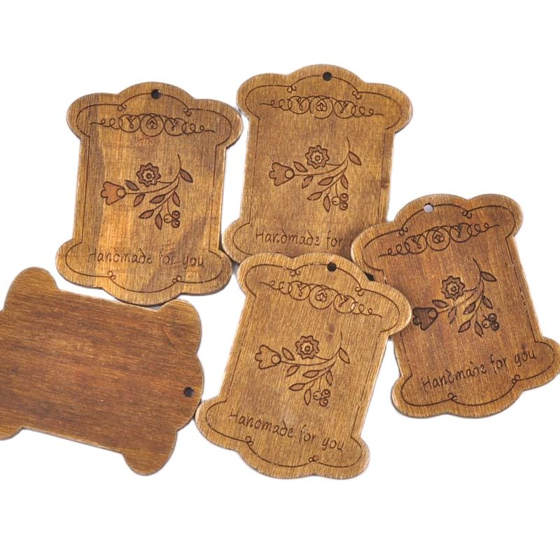 5Pcs/lot Flower Pattern Brown  - Organza Ribbon Spool avis et prix