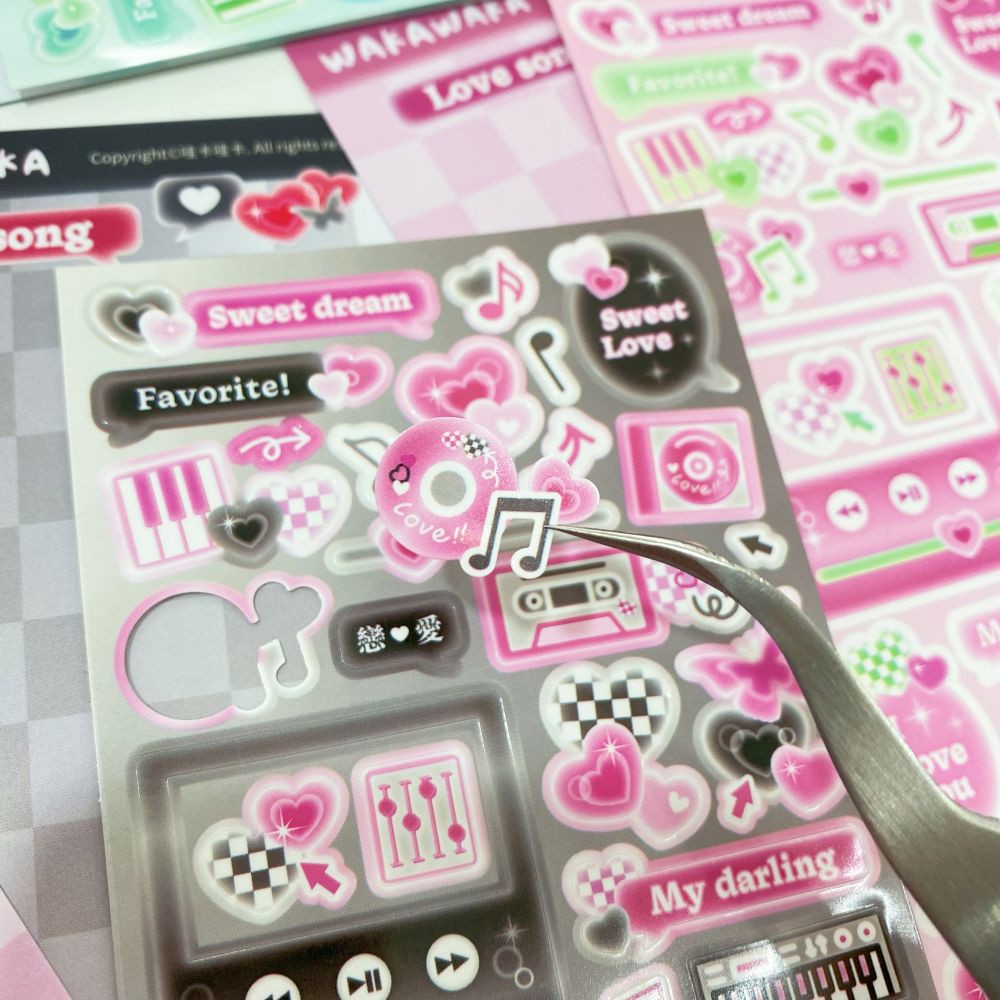 SCRAPBOOK Music Decorative STI - Glitter Vinyl Roll avis et prix