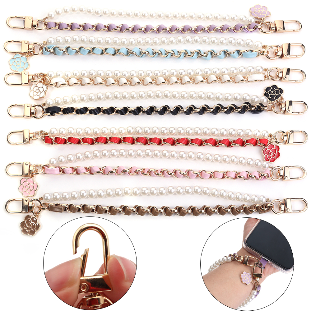 1 Strand/Lot Leather Imitation - Pearl Trim Chain avis et prix
