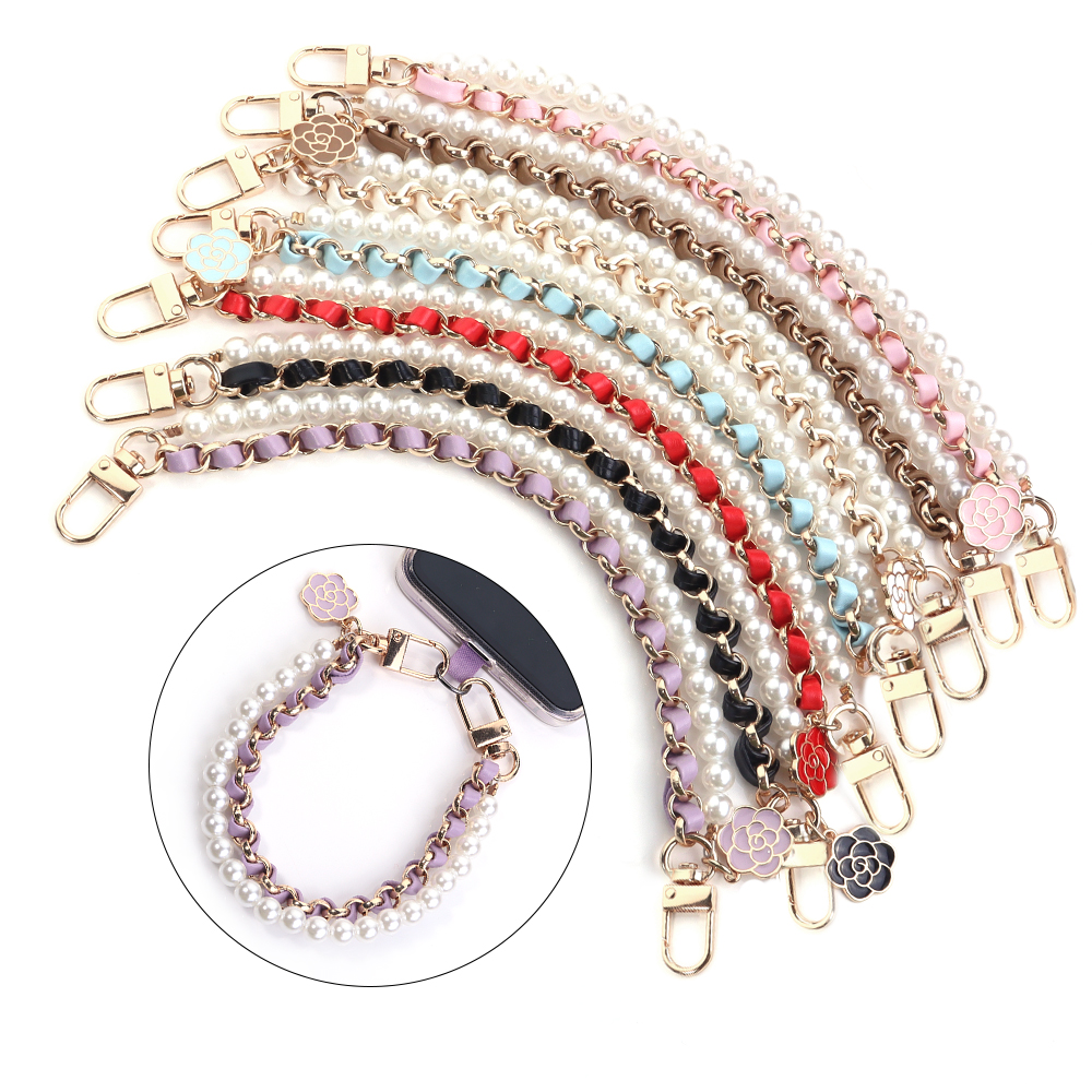 1 Strand/Lot Leather Imitation - Pearl Trim Chain avis et prix