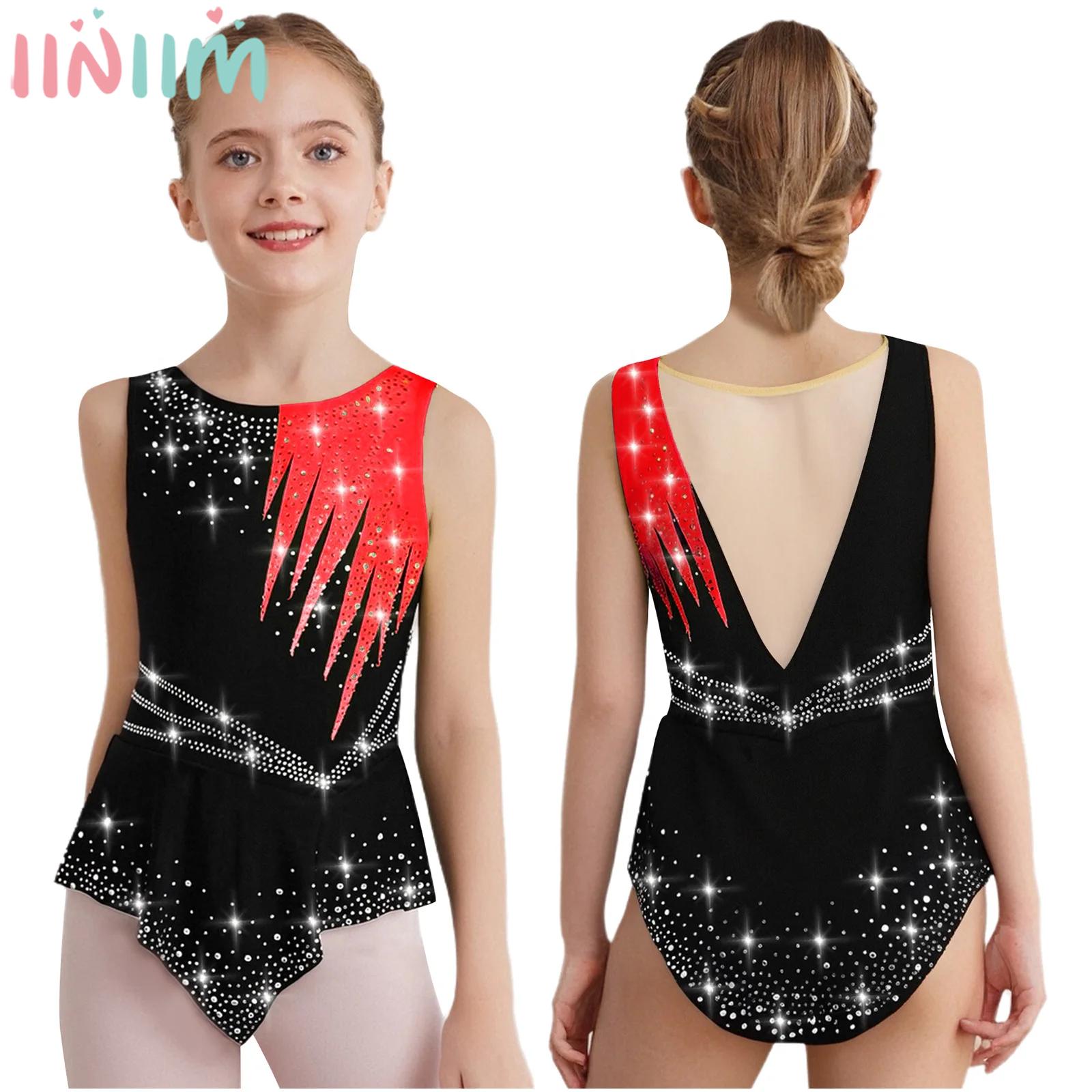 Girls Rhinestones Contrast Col - Rhinestone Banding Trim avis et prix