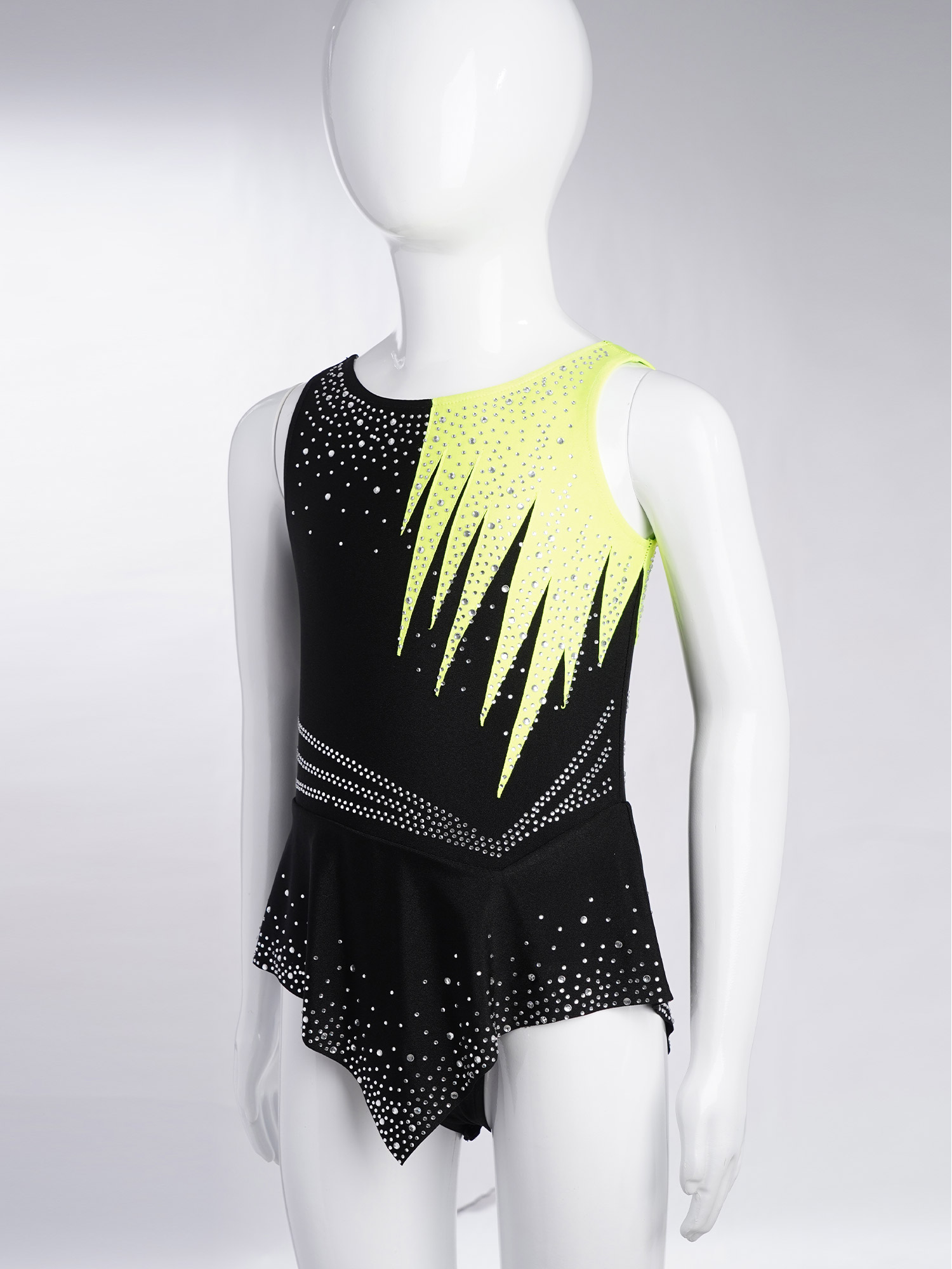 Girls Rhinestones Contrast Col - Rhinestone Banding Trim avis et prix