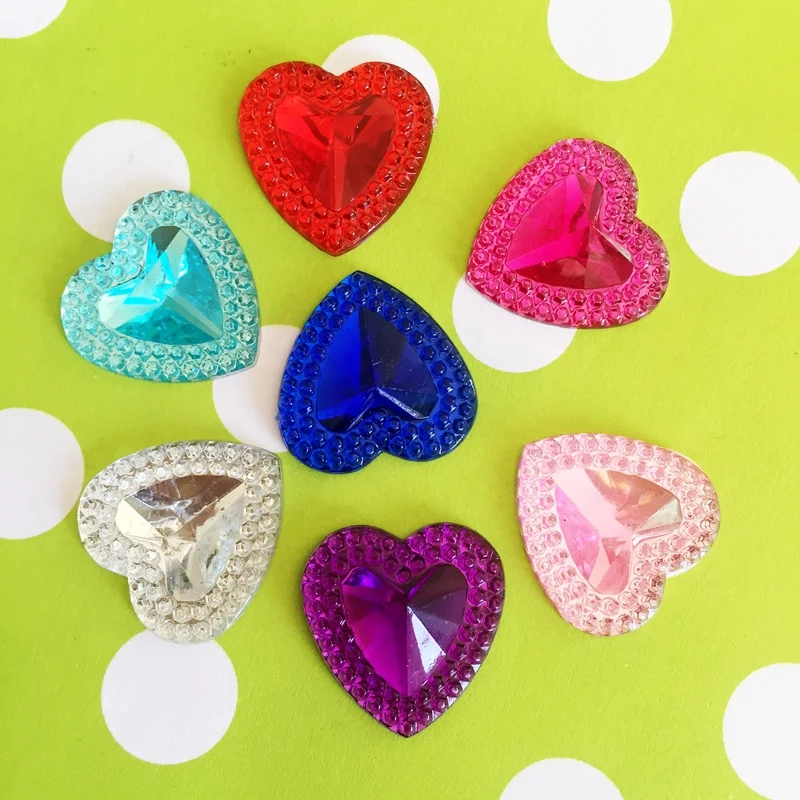 30pcs 20mm Acrylic Rhinestones - Embellishment Glue Craft avis et prix