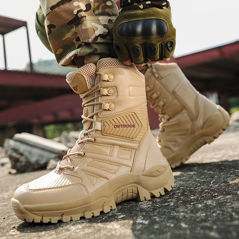 actical Military Boots Large S - Guipure Lace Panel avis et prix