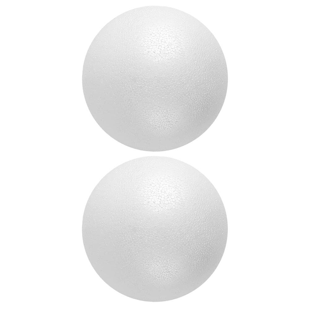 2Pcs Round Foam Spheres Lightw - Embellish Craft avis et prix