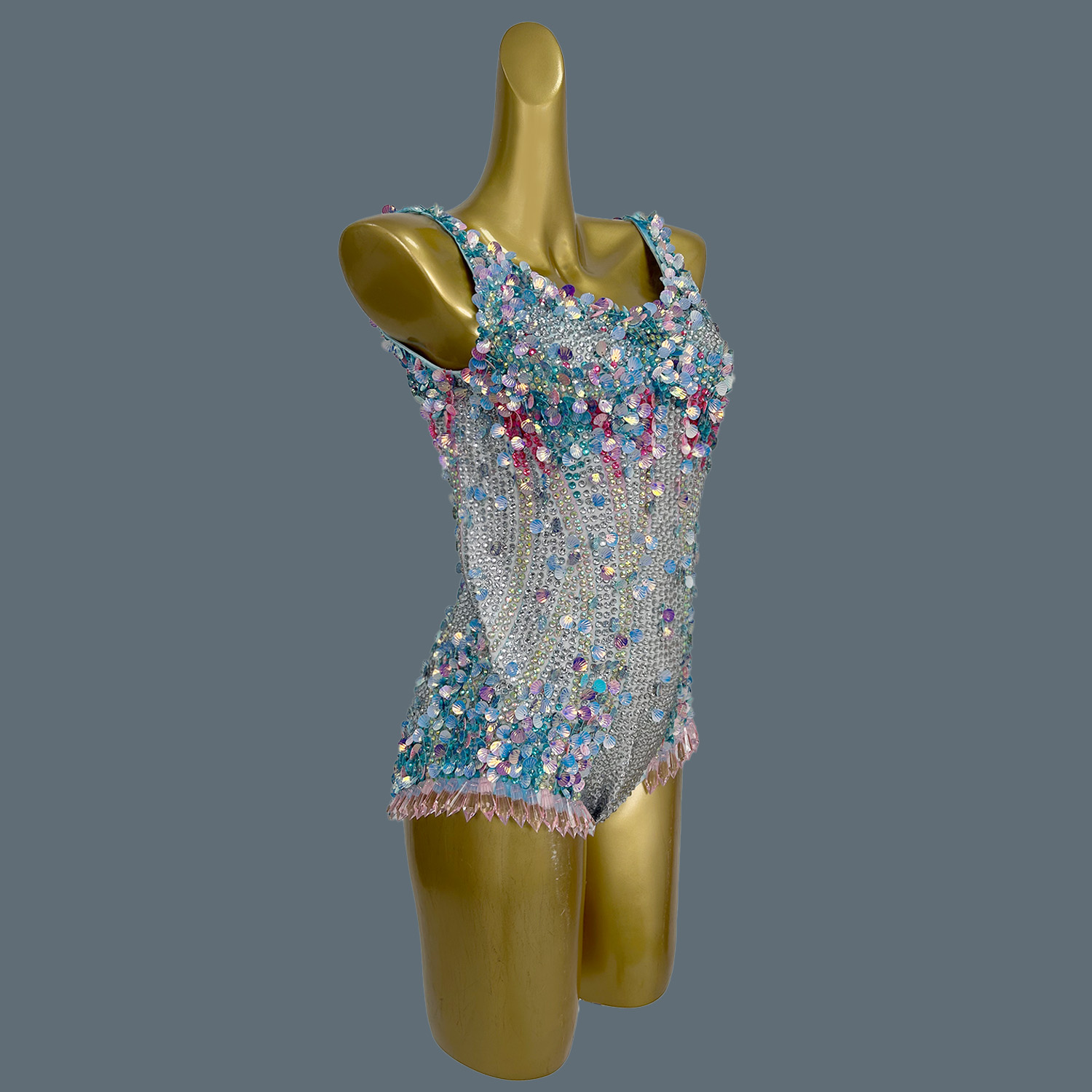Women Sexy Stage Rhinestones S - Rhinestone Banding Trim avis et prix