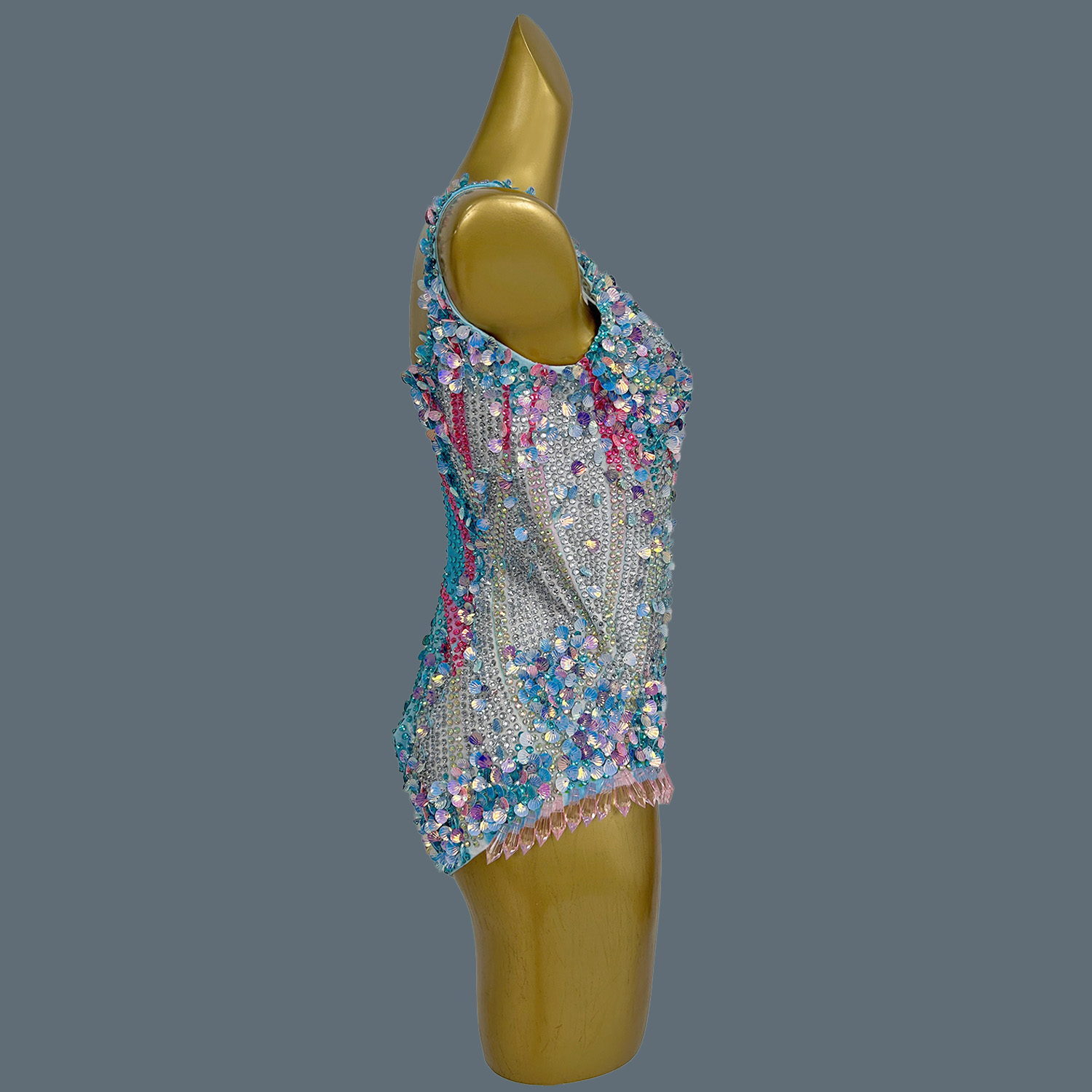 Women Sexy Stage Rhinestones S - Rhinestone Banding Trim avis et prix
