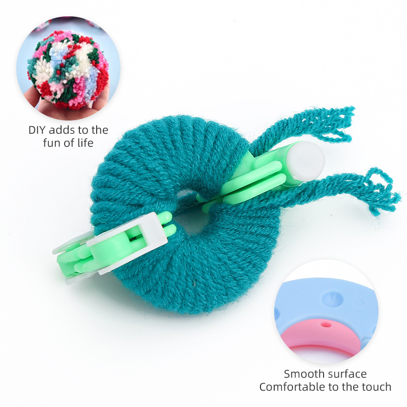 ‌Handmade Yarn Pom Pom Maker T - Pom Pom Maker Tool avis et prix