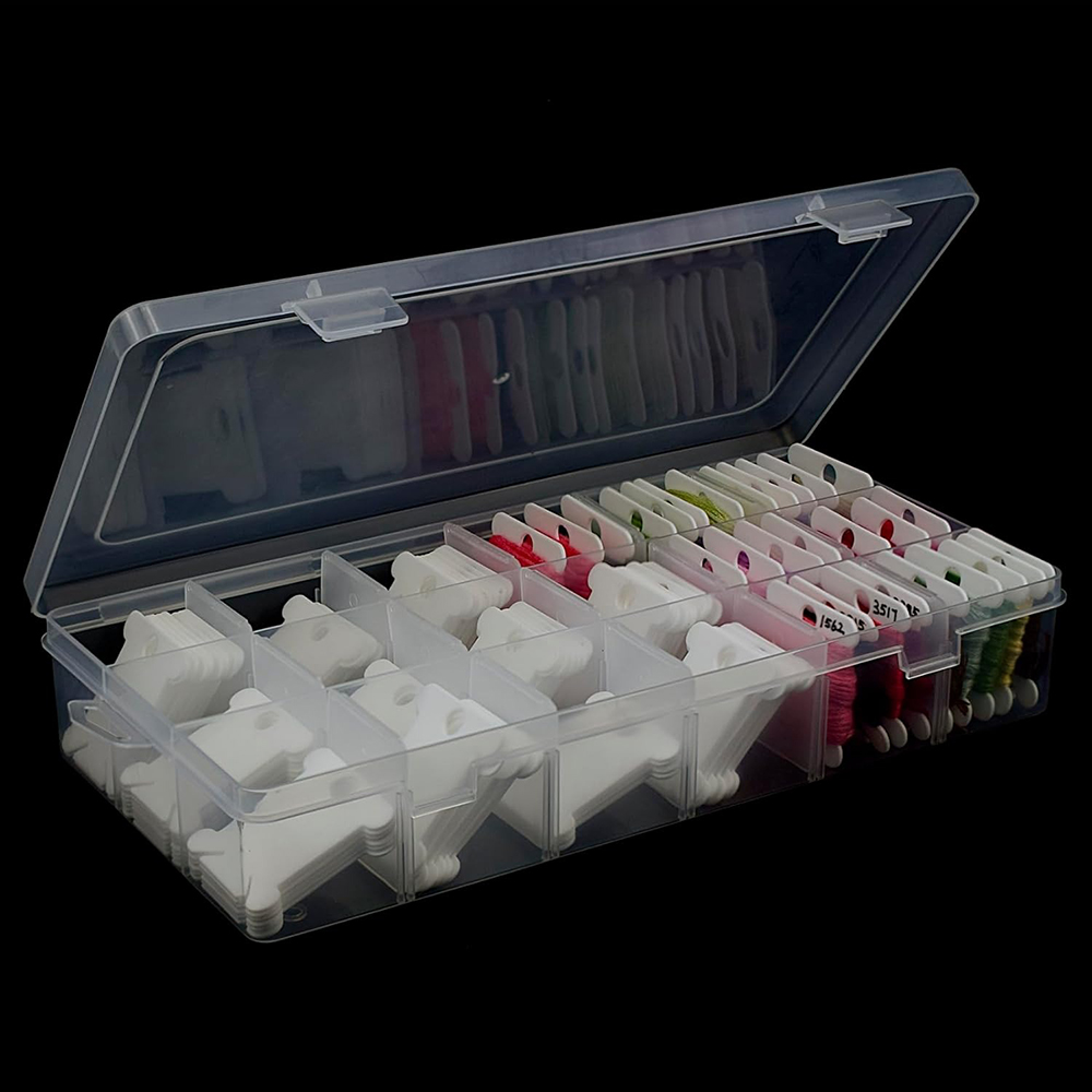 Embroidery Floss Organizer 18  - Craft Embellishment Storage avis et prix