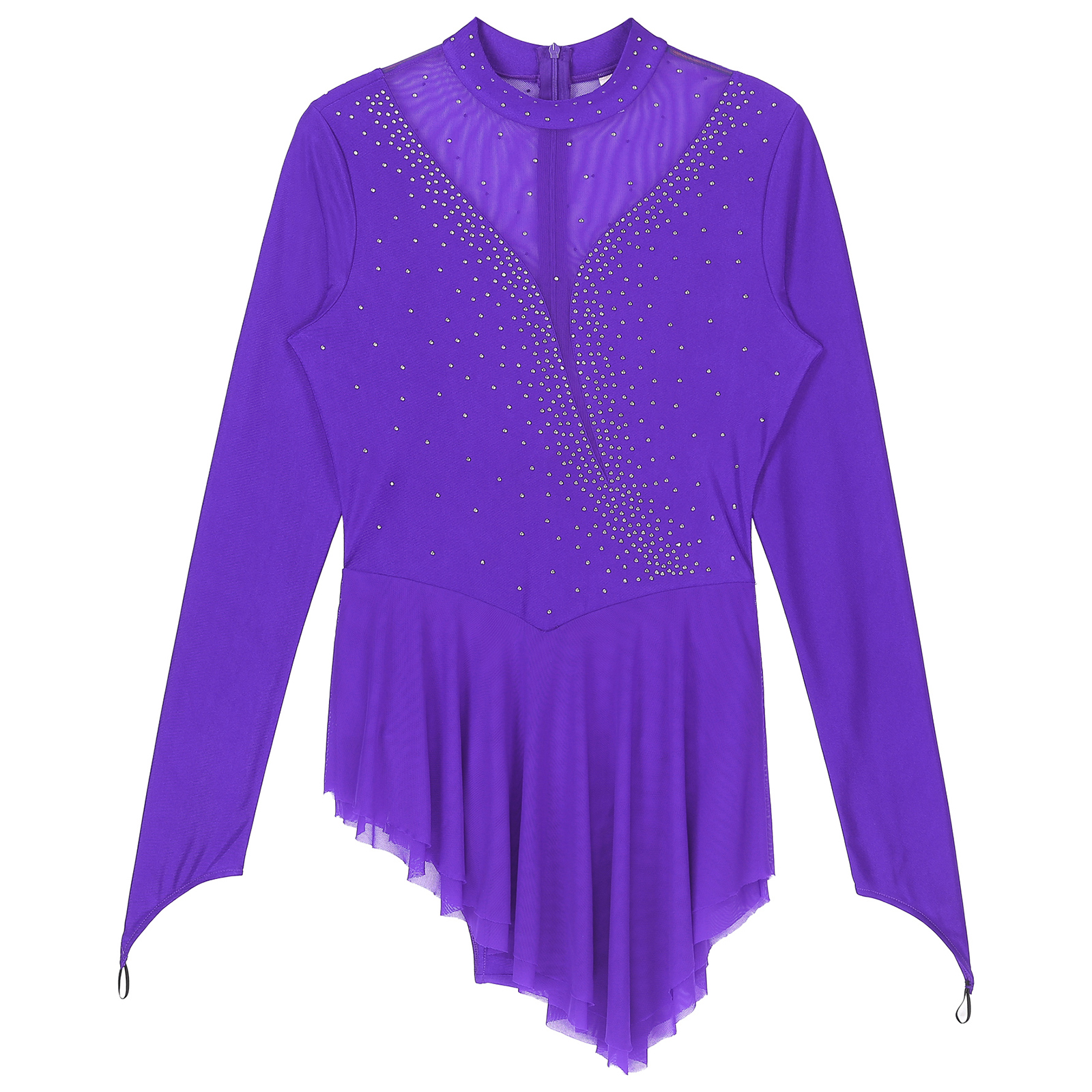 Women Figure Ice Skating Gymna - Rhinestone Banding Trim avis et prix