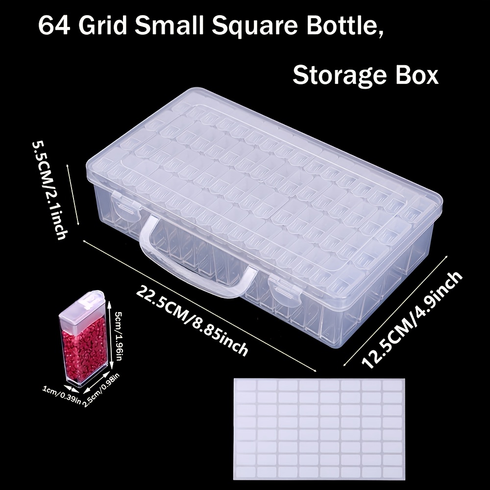 1/2/3/4Pack 64gird Diamond Pai - Craft Embellishment Storage avis et prix