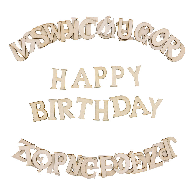 100pcs Letters Wooden Alphabet - Embellish Craft avis et prix