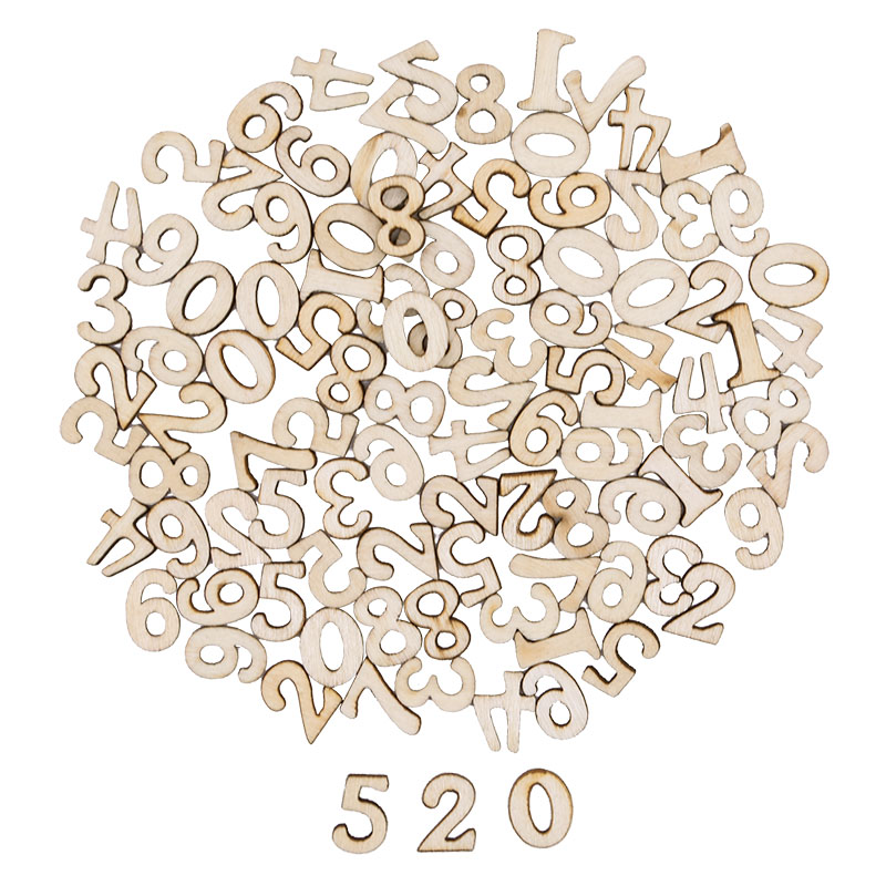 100pcs Letters Wooden Alphabet - Embellish Craft avis et prix