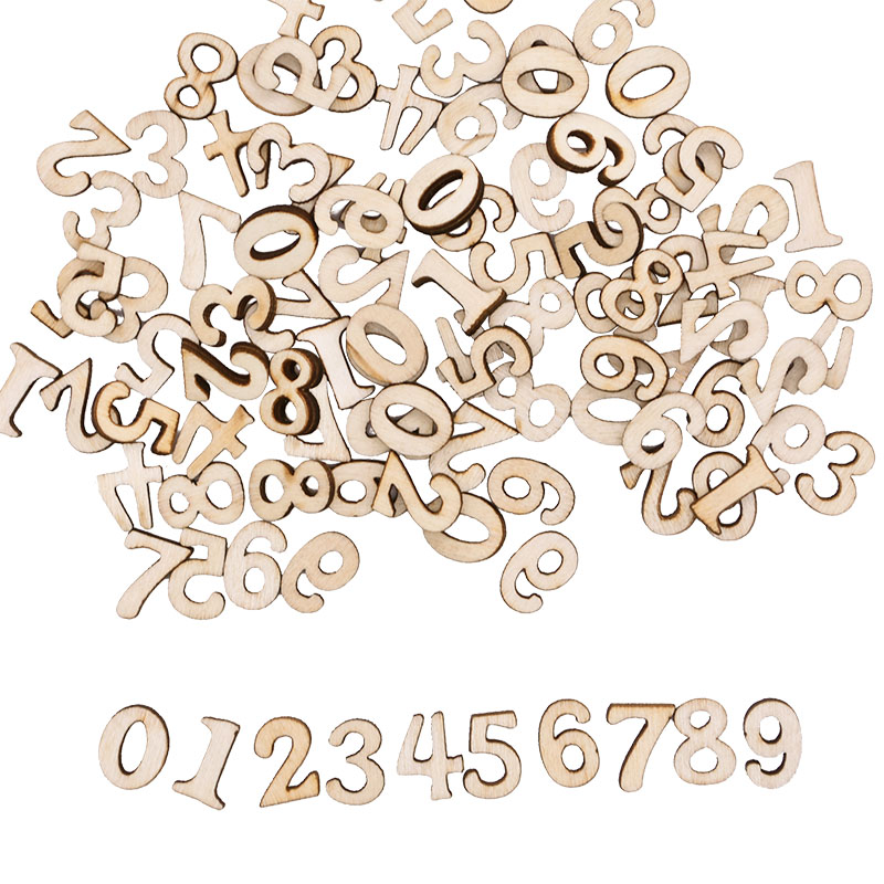 100pcs Letters Wooden Alphabet - Embellish Craft avis et prix