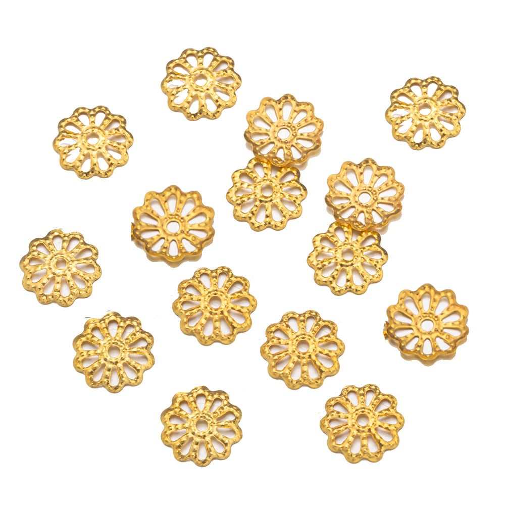 200pcs 7/9mm Filigree Flower H - Embellishment Crafts avis et prix