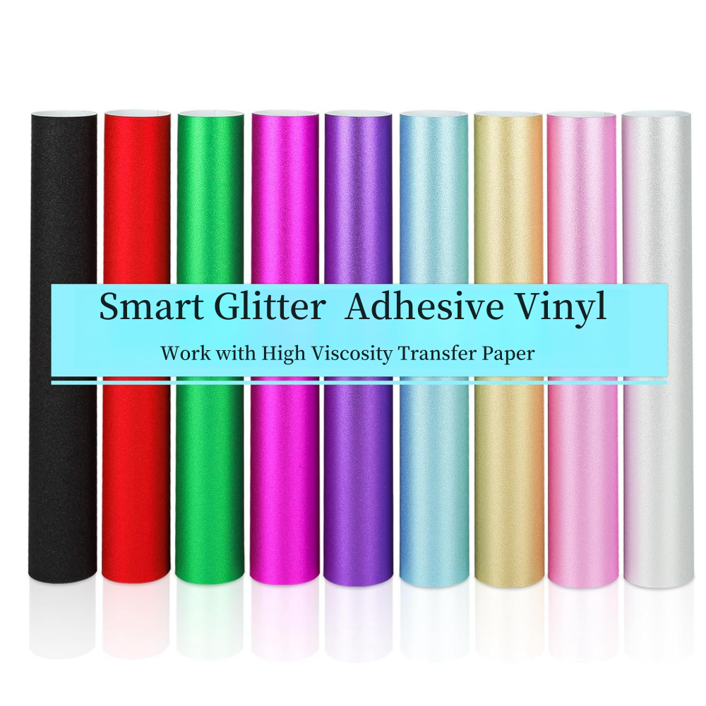 Smart Glitter Adhesive Vinyl f - Glitter Vinyl Roll avis et prix