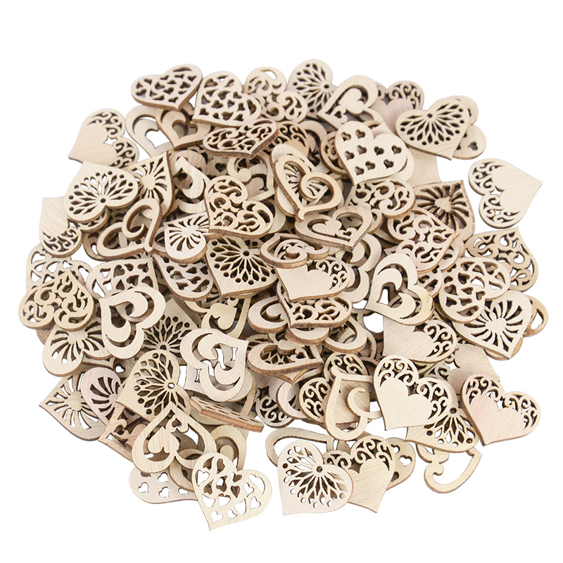 50/100pcs Hollowed Heart Patte - Embellish Craft avis et prix