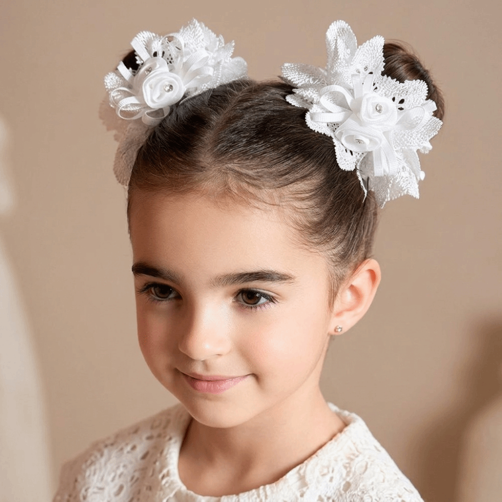 Elegant Lace Trim Hair Ropes R - Rhinestone Banding Trim avis et prix