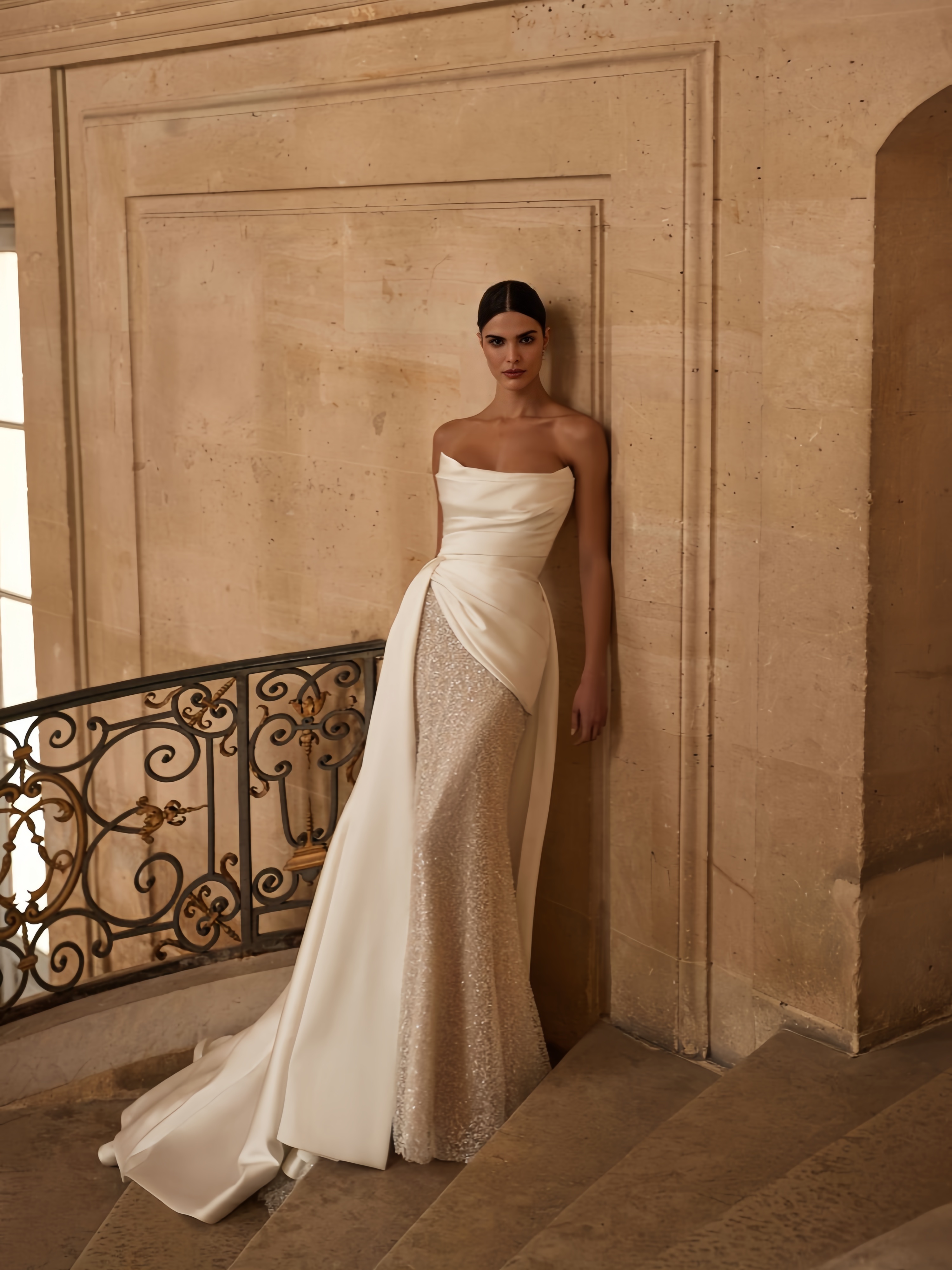 Customisable Elegant Satin-eff - Sequin Fabric Panel avis et prix