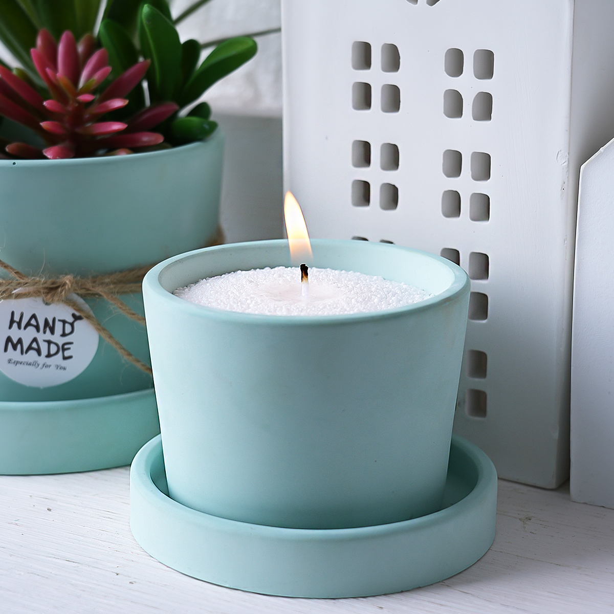 Round Candle Jar Silicone Mold - Craft Embellishment Storage avis et prix