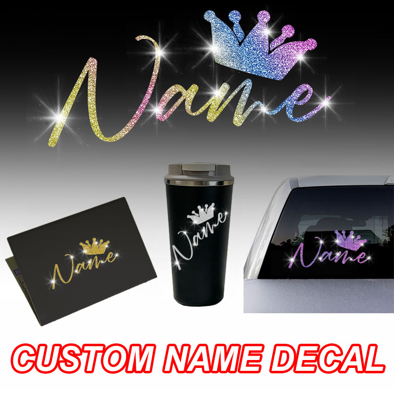 1PC Custom Glitter Crown and N - Glitter Vinyl Roll avis et prix