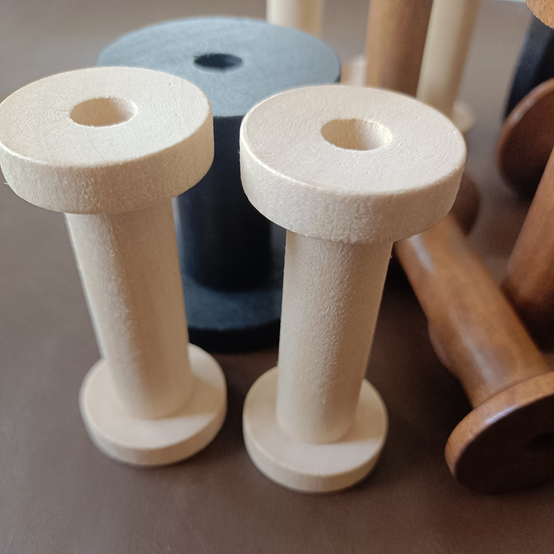 10Pcs/Set Vintage Natural Wood - Organza Ribbon Spool avis et prix