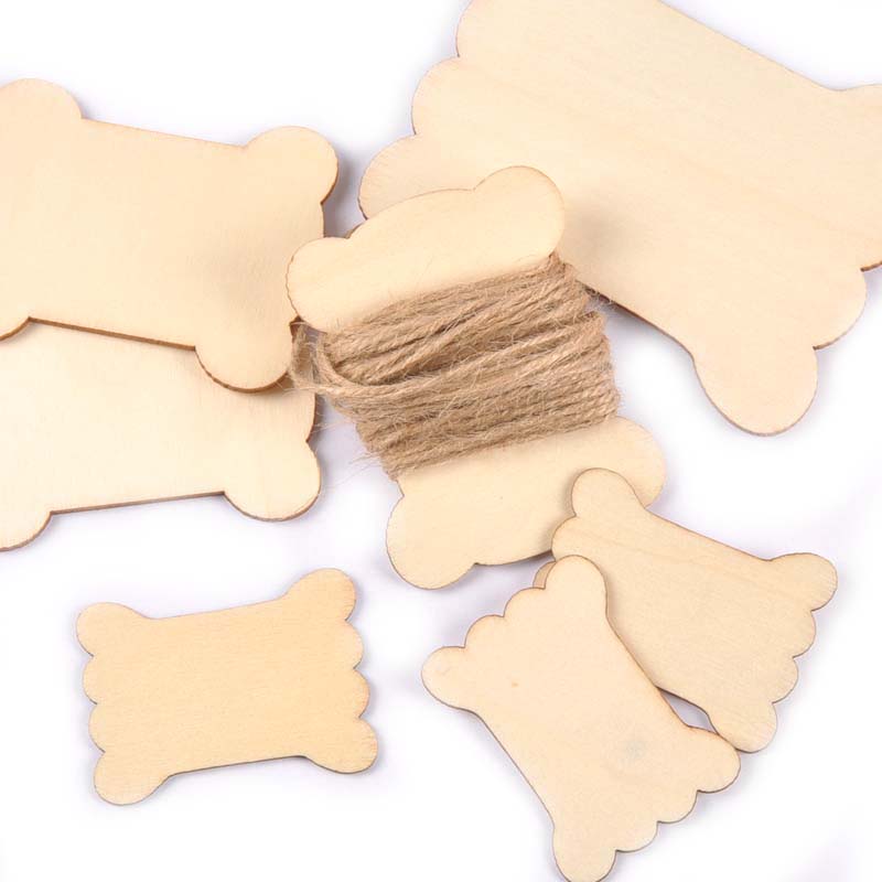 54/72/98mm Wooden Flat Bobbin  - Organza Ribbon Spool avis et prix