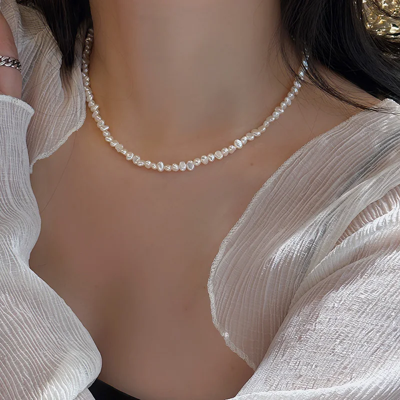 Hengsheng 4-5mm Baroque Freshw - Pearl Trim Chain avis et prix