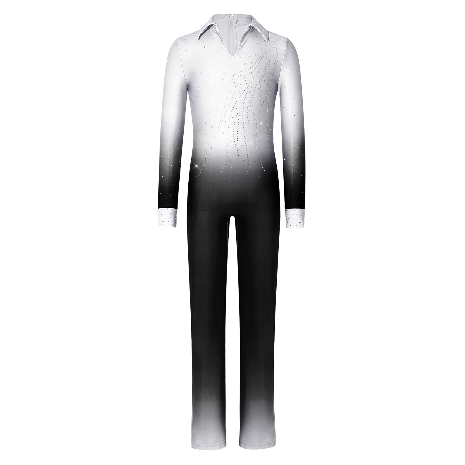 Kids Boys Figure Skating Dance - Rhinestone Banding Trim avis et prix