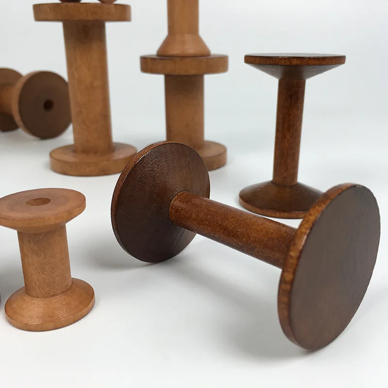 Vintage Wooden Spools DIY Reel - Organza Ribbon Spool avis et prix
