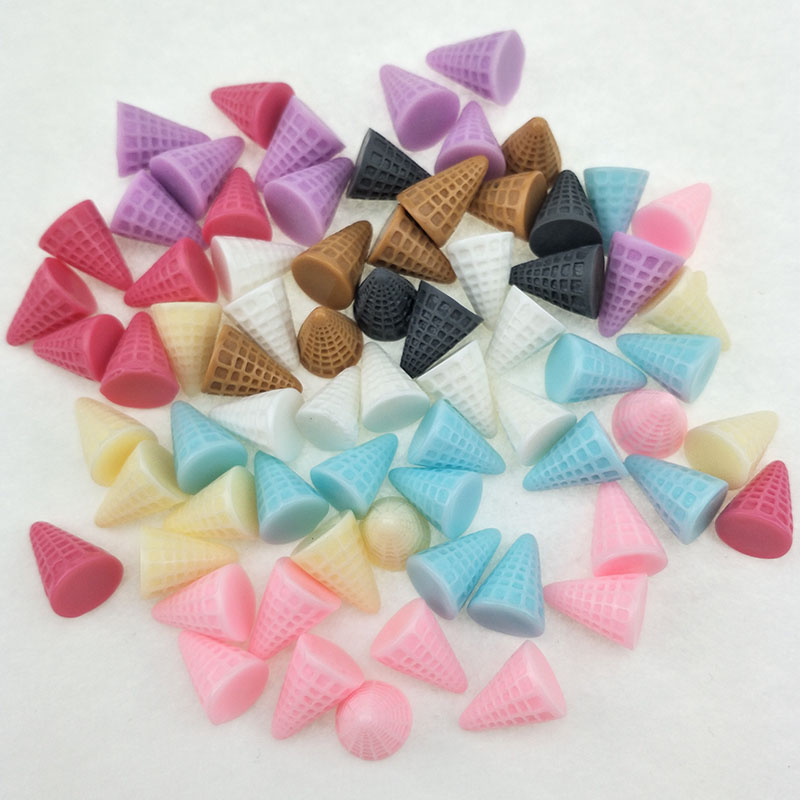 40pcs/lot 1.5*2cm Resin Ice cr - Embellishment Glue Craft avis et prix