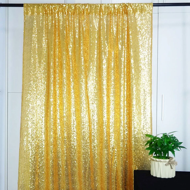 1PC Pink Sequin Backdrop Curta - Sequin Fabric Panel avis et prix
