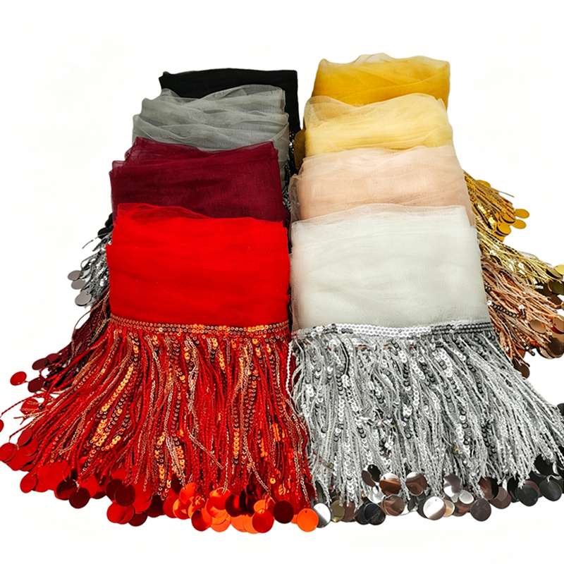 10 Yards Sequins Tassel Lace T - Tassel Fringe Trim avis et prix