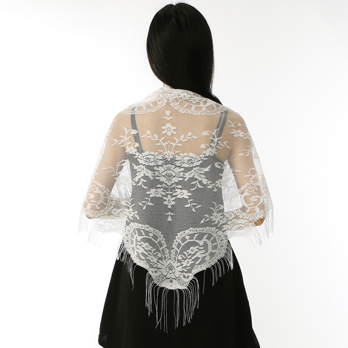 Fashion Lace Embroidery Triang - Tassel Fringe Trim avis et prix