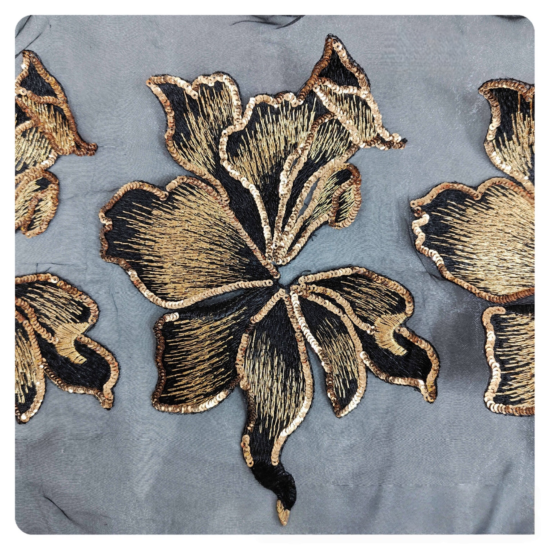 Organza Embroidery Applique Pa - Embellish Craft avis et prix