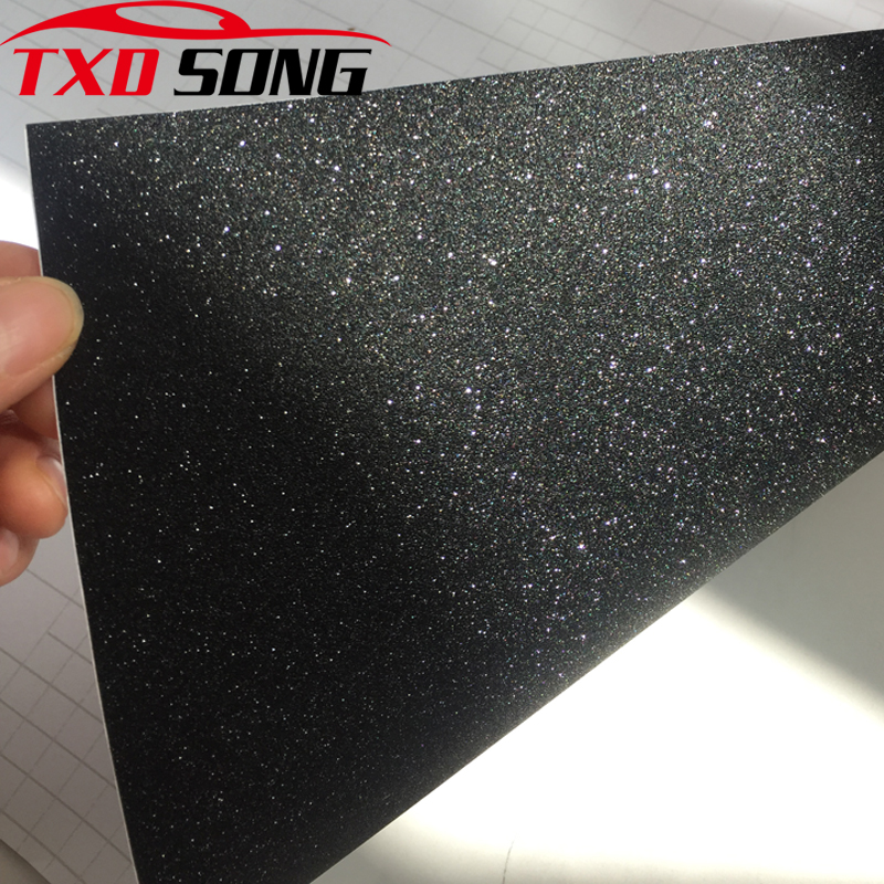 50CM*300CM black Glitter Diamo - Glitter Vinyl Roll avis et prix