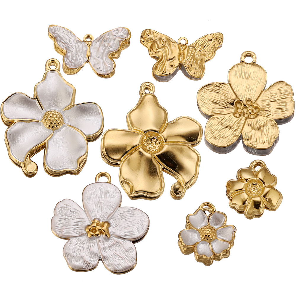 4PCS Stainless Steel White Cha - Embellishment Crafts avis et prix