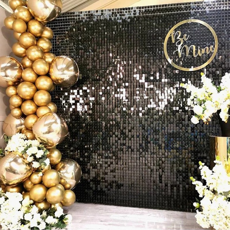 12/16/18/24PCS Shimmer Wall Ba - Sequin Fabric Panel avis et prix