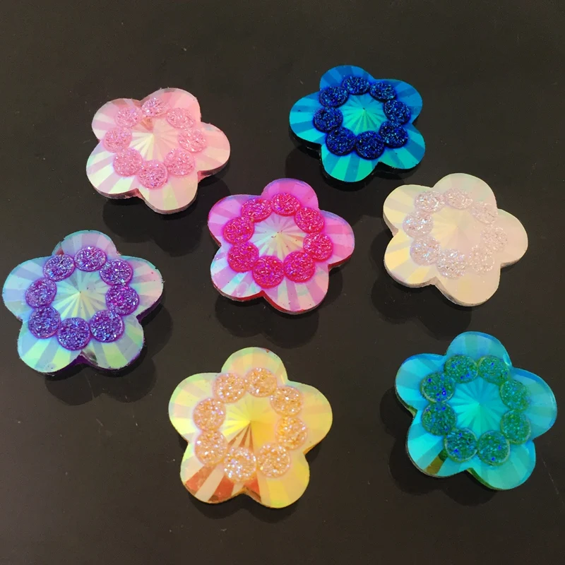 20pcs 20mm ab mixed color flow - Embellishment Glue Craft avis et prix