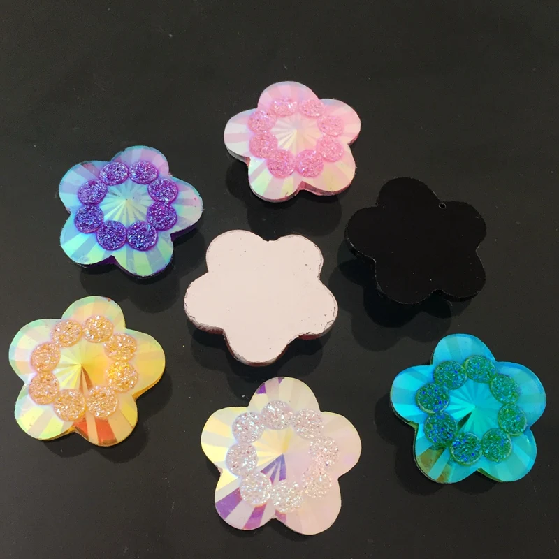 20pcs 20mm ab mixed color flow - Embellishment Glue Craft avis et prix